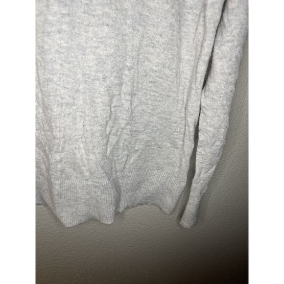 Loft Dog in Hat Wool Blend Grey Long Sleeve Pullover Sweater S Beagle Christmas - Picture 7 of 8